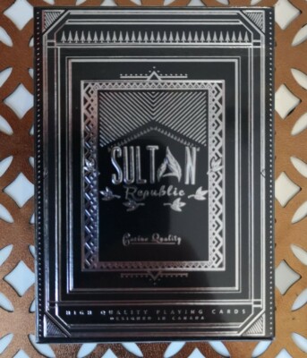 Sultan Republic Limited Edition Playing Cards New Sealed Ellusionist USPCC Deck