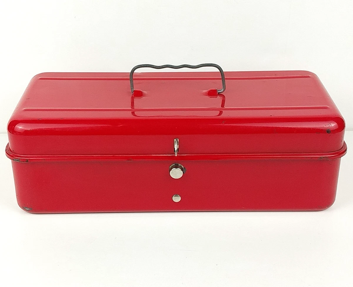 Preços baixos em Caixa de Ferramentas de Metal Vermelho Indiana