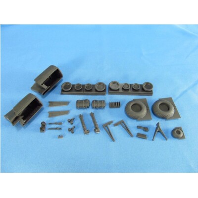 B-17 Wheel wells (Revell/Monogram) Resin Metallic Details MDR4864 Scale kit 1:48