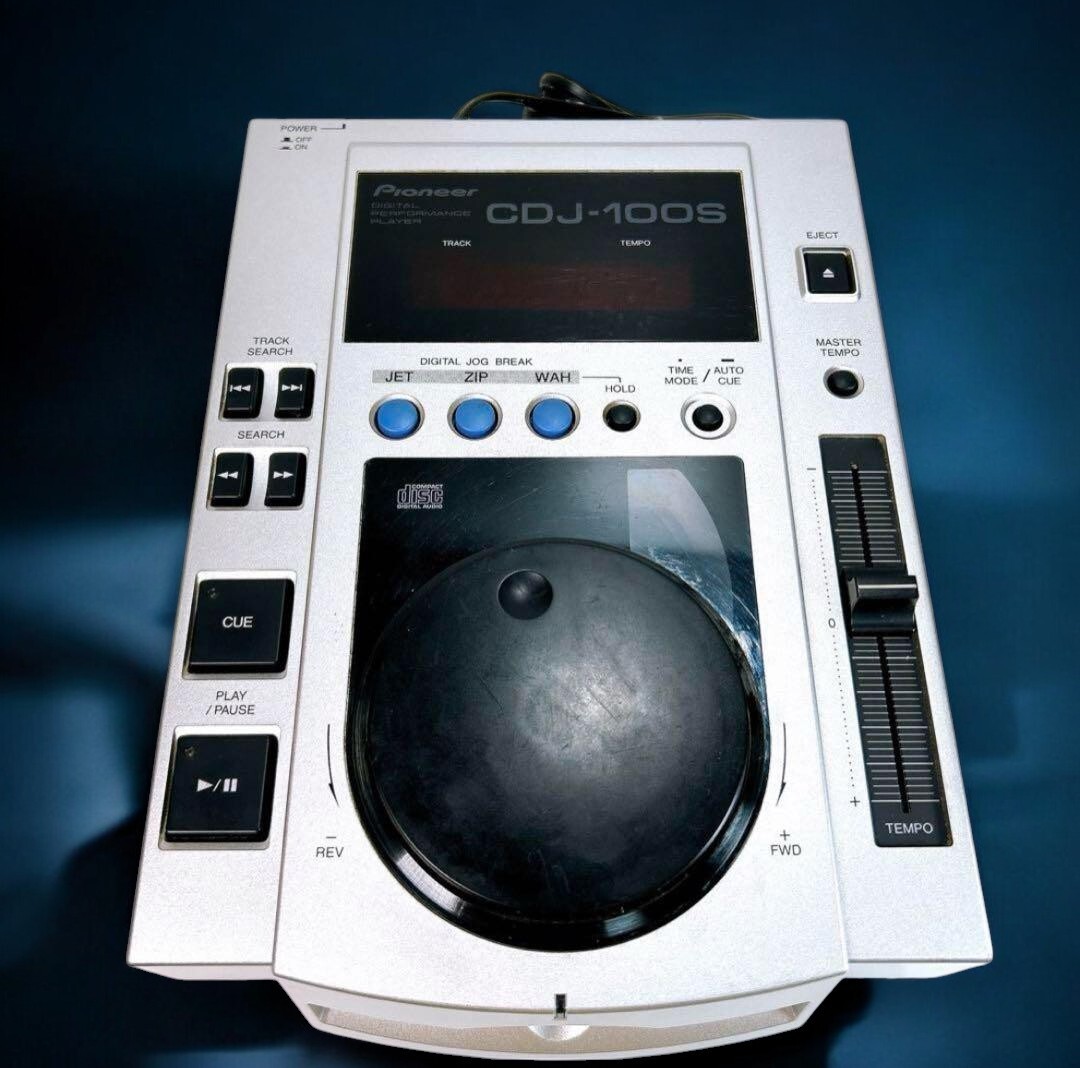 Pioneer CDJ-100S シルバー Pioneer DJ CDJ-100S Professional CD Player silver Compact