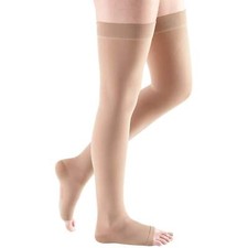 Mediven Plus Thigh High 40-50 mmHg Compression Stockings, Open Toe