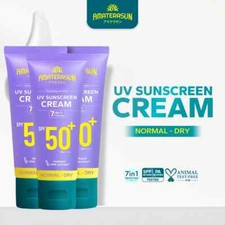 3Pcs AMATERASUN REAL SPF Certified UV Sunscreen Cream SPF 50 PA
