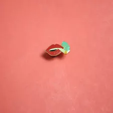 Supreme Smoking Lips Pin SS16 Enamel