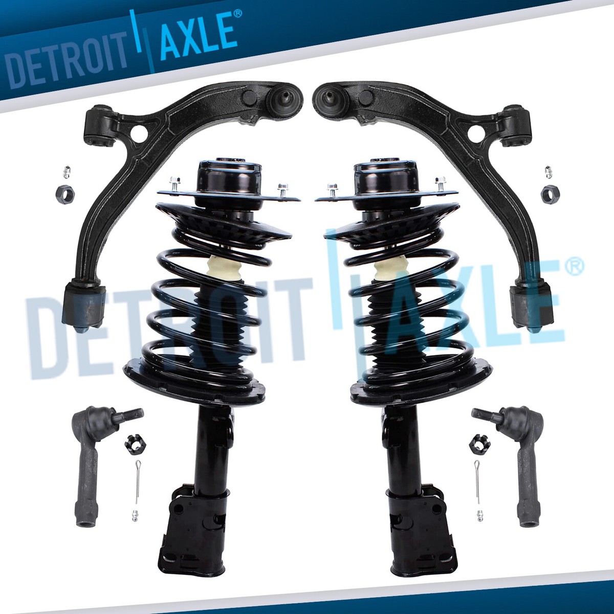 Front Outer Tie Rod End Set For 2002-2006 Jeep Liberty – Driver & Passenger