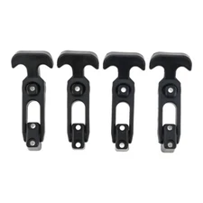 112mm T-Handle Draw Latch Rubber Flexible Hitch For RV Tool Box Cooler Golf Cart