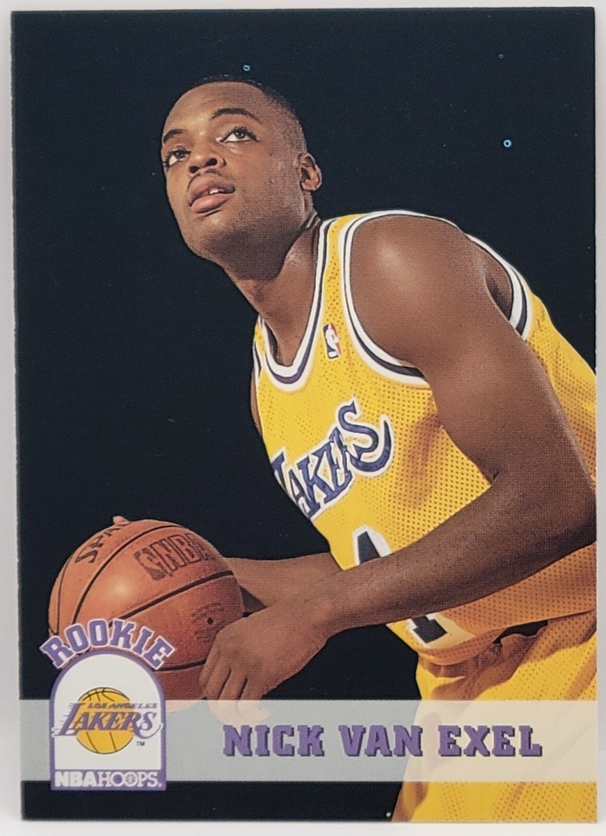 93-94 Hoops Nick Van Exel Rookie Card (Los Angeles Lakers) | eBay