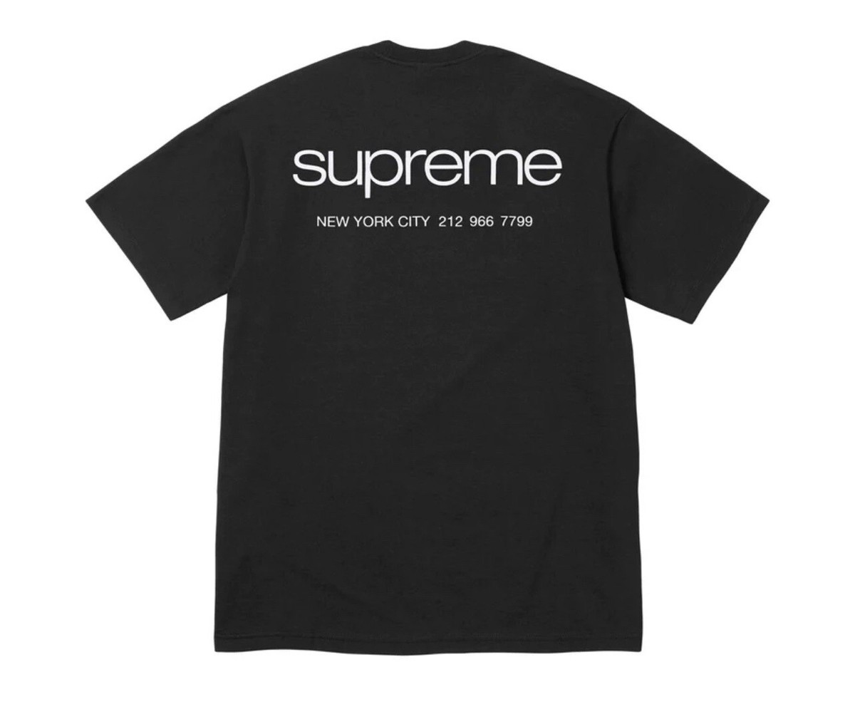 Supreme NYC Tee Black Size XXL FW23 BRAND NEW New York City Supreme NYC Tee Black Size XXL FW23 BRAND NEW New York City