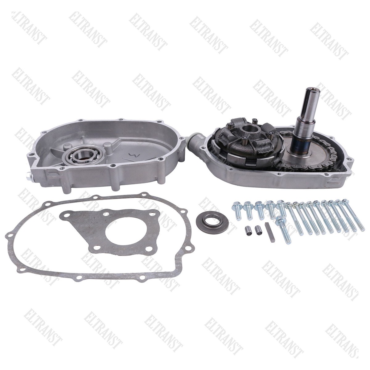 20mm Complete 2:1 Reduction Gearbox w/Wet Clutch Fit for Honda