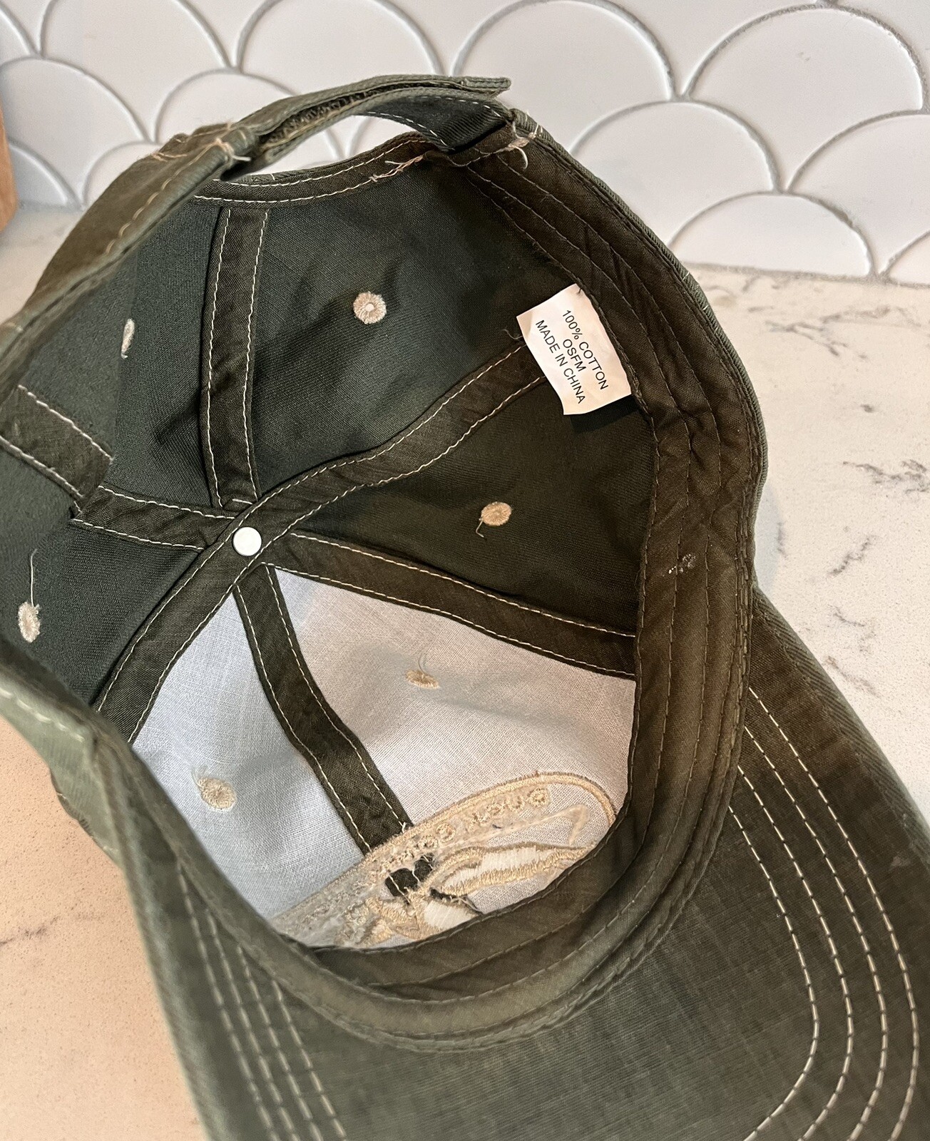 Duck Commander Baseball Cap Adjustable Back Green… - image 3