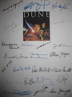 Dune Signed Film Script X23 David Lynch Kyle MacLachlan Sting Sean Young Witt RP