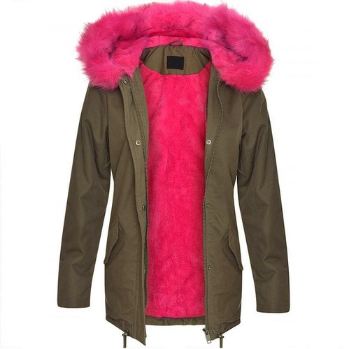 Fur Parka Jacket Coat | eBay