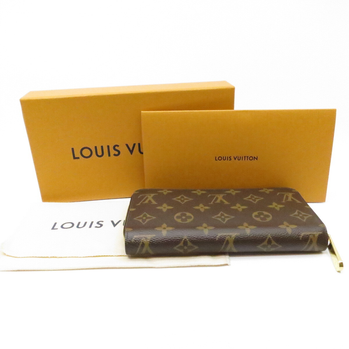 Authentic LOUIS VUITTON Round Zippy Long Wallet M42616 Authentic LOUIS VUITTON Round Zippy Long Wallet M42616