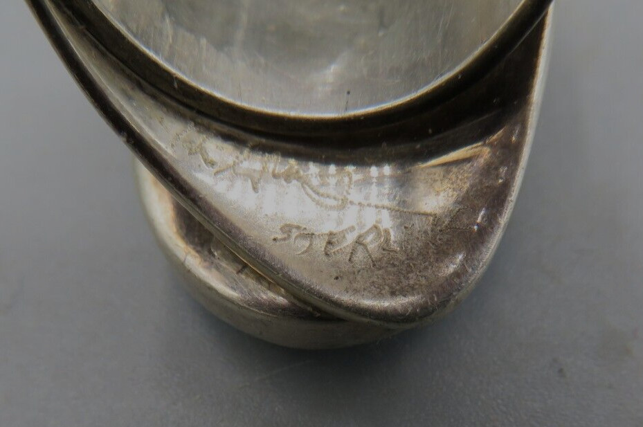 AARON RUBINSTEIN DESIGNED And SIGNED  STERLING SI… - image 6