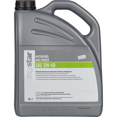 Repstar Max-Power SAE 5W-40 5l Kanister