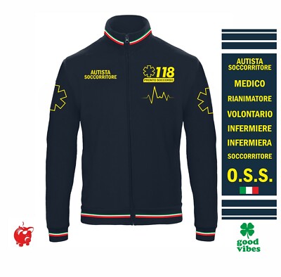 Habs sweatshirt AMBULANCE RESCUER CUSTOM EMERGENCY NUMBER