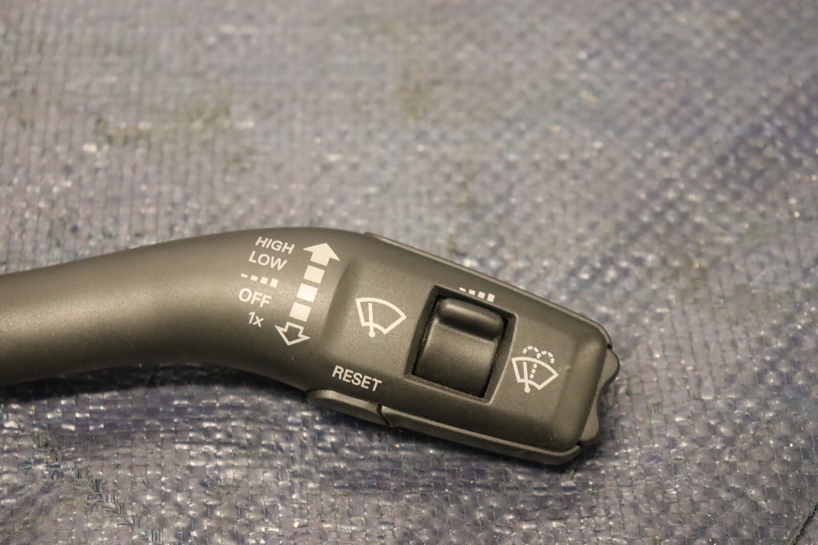 2012 AUDI R8 5.2 QUATTRO SPYDER V10 OEM WINDSHIELD WIPER CONTROL SWITCH #1256