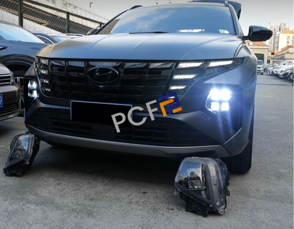 TTUN AUTO Compatible with 2022-2024 Hyundai Tucson SE/SEL/Limited/N Line Headlight with LED Bulbs 92102-CW150,92101-CW150 Passenger&Driver side : Buy Online at Best Price in KSA - Souq is now