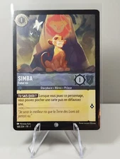 LORCANA FR Card - Chapter 1 188/204 Simba - ✨ FOIL ✨New