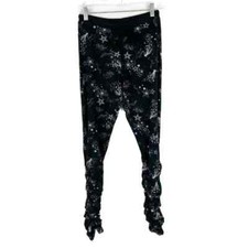 NWT Chaser Star Print Shirred Bliss Knit Jogger Sweatpants Size Small S NEW