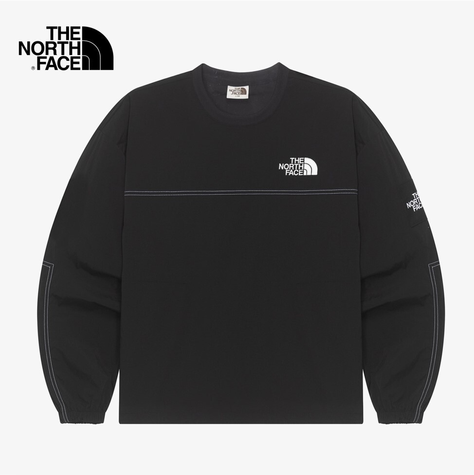 韓国限定 THE NORTH FACE ALBANY EX CREWNECK L The North Face Korea ALBANY CREWNECK BLACK NM5MR03 ASIAN FIT | eBay