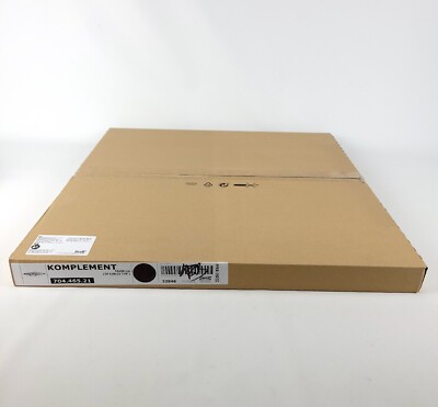 Ikea KOMPLEMENT Pull-Out Pants Hanger Black-Brown 19 5/8'' x 22 7/8''  New