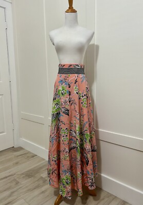 NWOT 0 XS DVF Diane von Furstenberg Avalon Hyacinth High Waisted