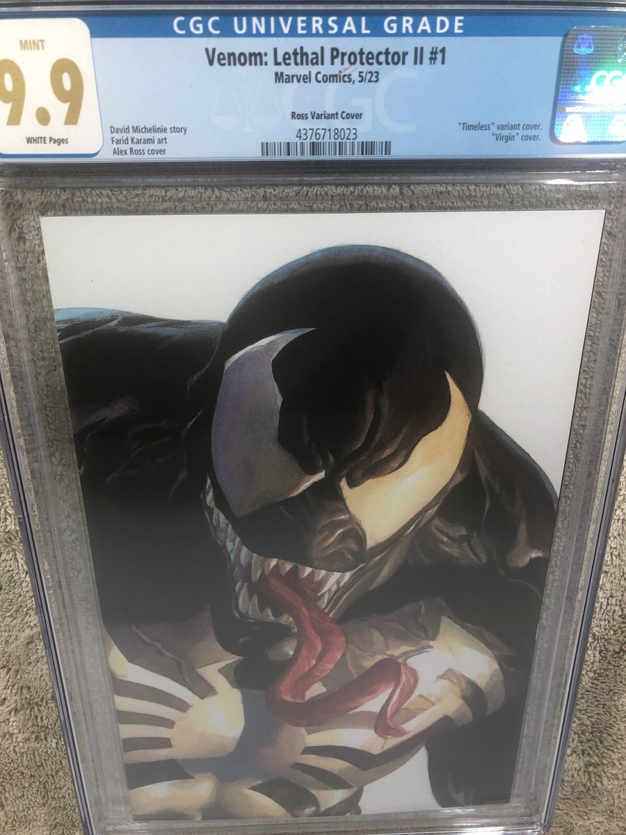 Venom Lethal Protector II 1 CGC 9.9 Ross Timeless Virgin Variant