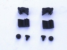 1950 1951 50 51 Ford Hood Hood Bumpers 8 Pieces New