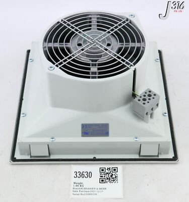 33630 RUBSAMEN & HERR FILTER FAN (NEW) LV 400