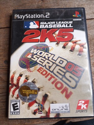 Major League Baseball 2K5: World Series Edition PlayStation 2 PS2 Game Complete