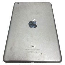 Apple iPad mini 2 32GB, Wi-Fi, 7.9in - A1489 Silver Powers Up DAMAGED READ 