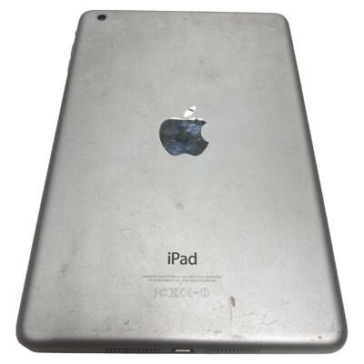 Apple iPad mini 2 32GB, Wi-Fi, 7.9in - A1489 Silver Powers Up *DAMAGED READ*