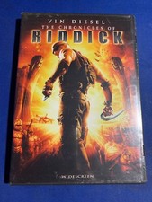 The Chronicles of Riddick DVD w/Vin Diesel..widescreen...NEW  FACTORY SEALED 