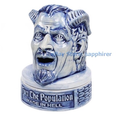 NEIGHBORHOOD FUCT x FTP DEVIL HEAD INCENSE CHAMBER Ceramics NEIGHBORHOOD FUCT x FTP DEVIL HEAD INCENSE CHAMBER Ceramics