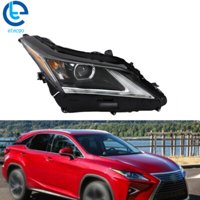 Right Headlight w/o AFS For 2016 2017 2018 2019 Lexus RX350/RX450h Projector LED
