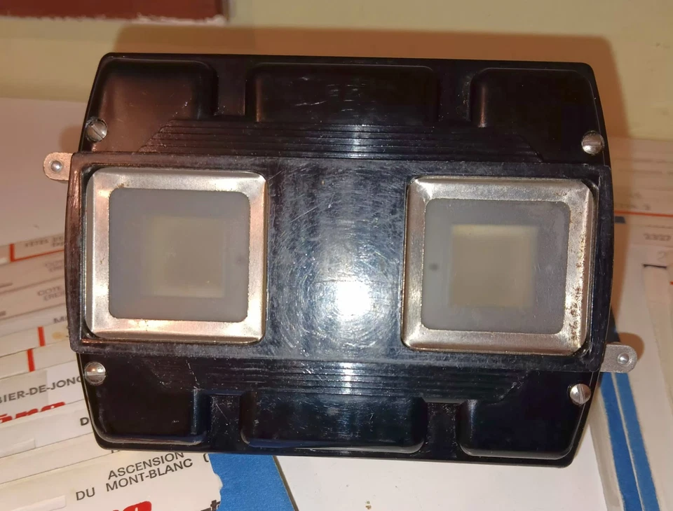 Stereoscope Stéréoclic Bruguière avec 66 vues - Photo 3/4