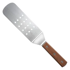 Perforated Blade Flexible Spatula Turner, 9.5-Inch by 3-Inch, Medium, Stainle...