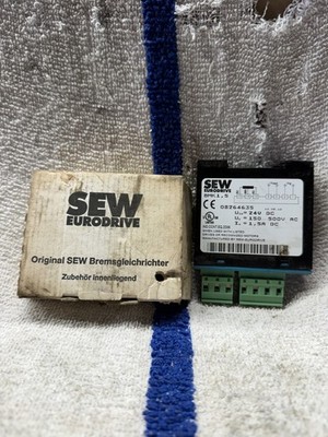 Sew Eurodrive BMK1.5 08264635 Brake Rectifier, In: 24VDC, Out: 150-500VAC 1.5A