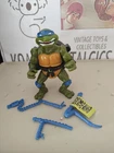 Vintage TMNT Ninja Turtles Figure Talkin Leo 1992