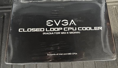 EVGA CLOSED LOOP CPU COOLER (RADIATOR 120 x 120mm) New Sealed Computer PC