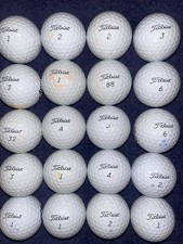 Titleist Pro V1 Golf Balls x 20 Grade A White 2019 “Free Post Same Day Dispatch”