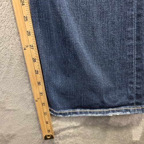 BKE Stella Jeans Womens 29x35.5 Stretch Bootcut Distressed Denim BK1089SKL - Picture 9 of 11