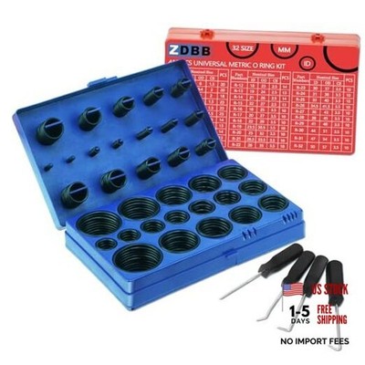 Pcs Universal Rubber O Ring Assortment Kit in Inch Standard SAE O-Rings 826