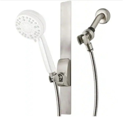 Waterpik 18 in. Magnetic Shower Slide Strip in Brushed Nickel (MGS009ME)