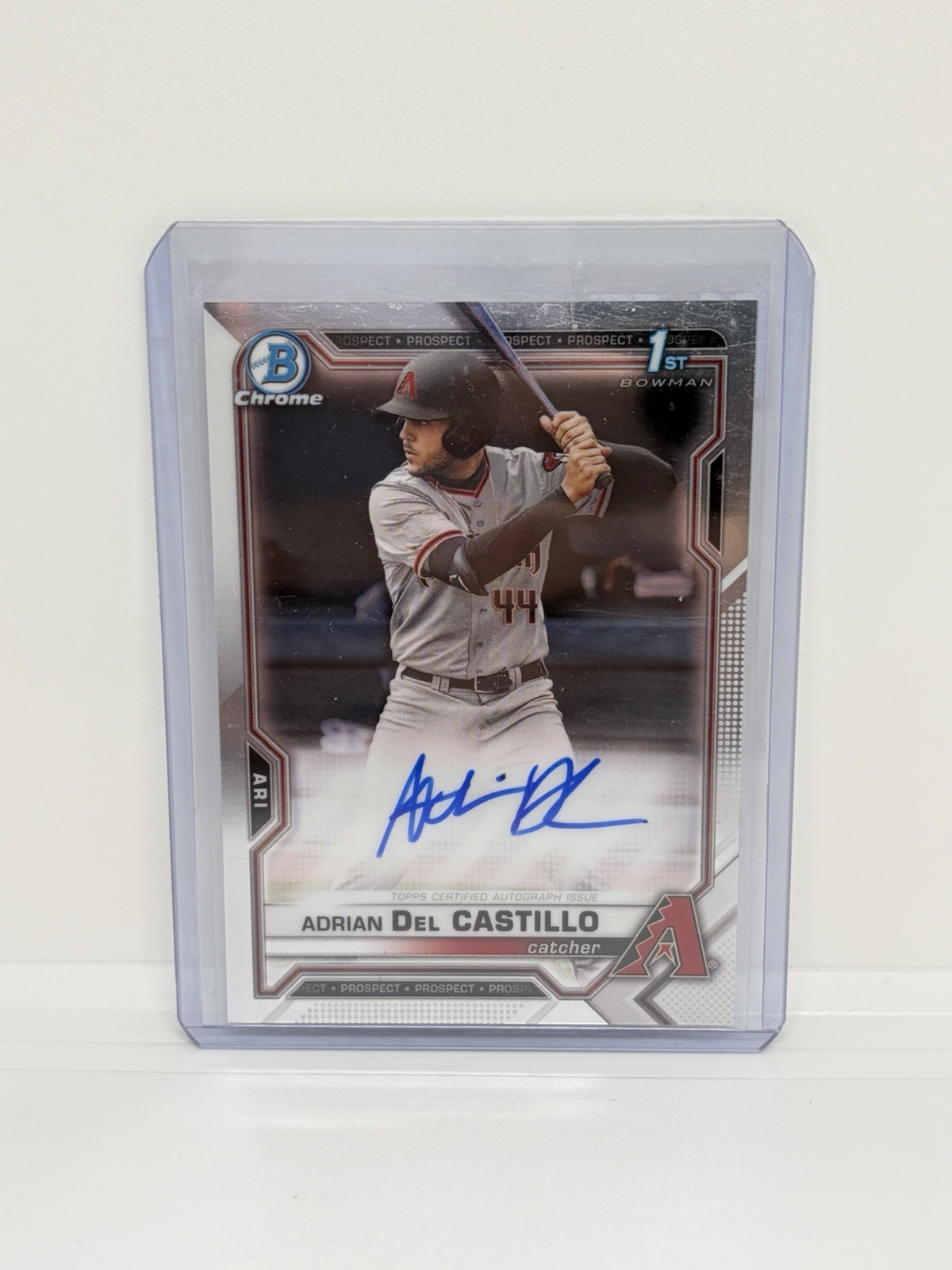 2021 Bowman Draft - Chrome Draft Autographs Adrian Del Castillo #CDA-AD Auto