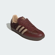 KJ8902 Adidas Originales Samba OG Fox Marrón Arena Beige Goma (Hombre)