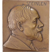 [#1528574] France, Medal, Théophile Steinlen, Bronze, Lefevre, AU(50-53)