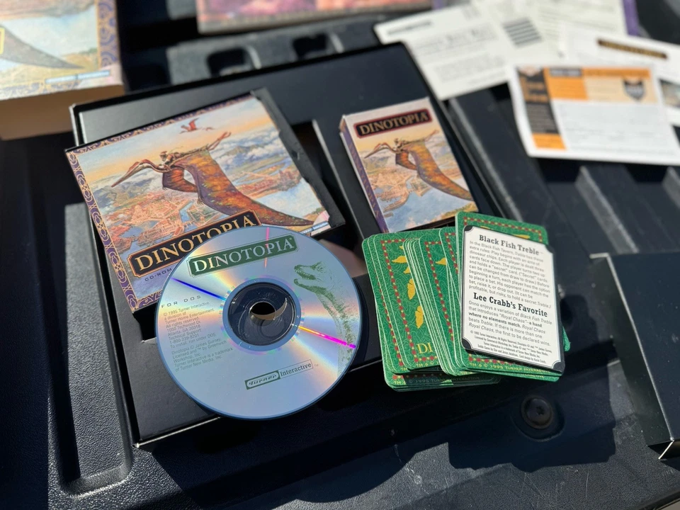 Dinotopia (PC, 1995, Turner Interactive) BIG BOX CIB Foto 4 de 4