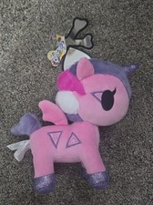 Tokidoki Quartzy Unicorno Stuffed Animal Plush 7.5 Inches Ripped Tag