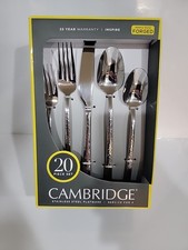 Stainless Steel 20-Piece Kitchen Flatware Set Cutlery Utensil Service for 4 US